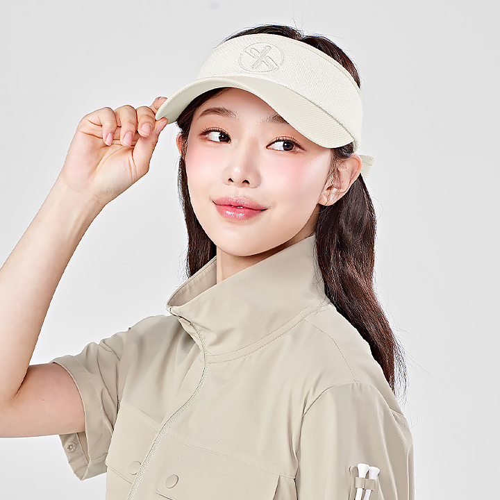 젝시믹스 부클 메쉬 리본 바이저