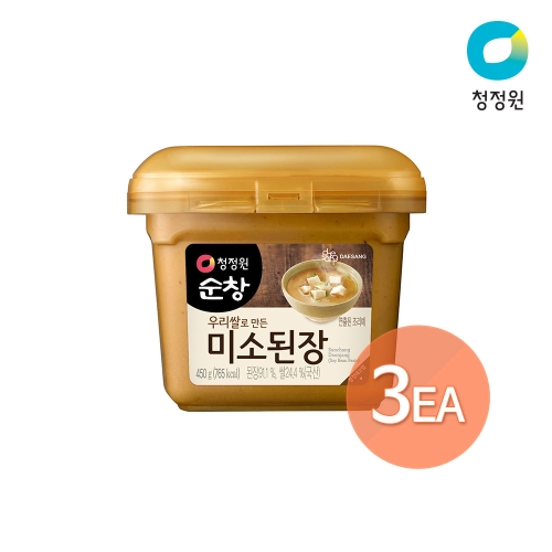 청정원 순창 우리쌀 미소된장 450g이미지입니다. 누르면 해당 게시물로 새창이동합니다.