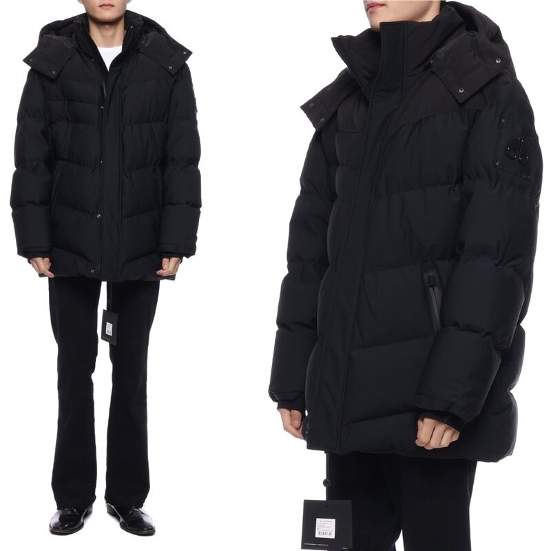 무스너클 남성 SUGAR HILL 롱패딩 M32MJ216292_이미지