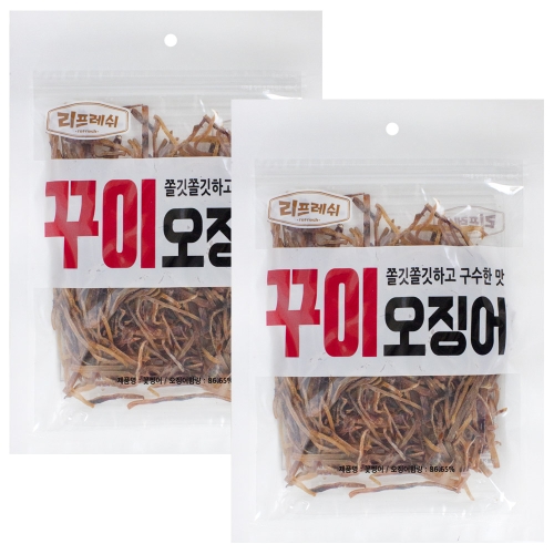 꾸이오징어 2개 180g