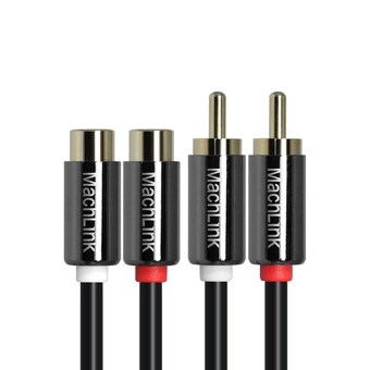 마하링크 2<b>RCA</b> 고급형 M-F 연장 <b>케이블</b>