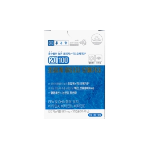 종근당건강 20100 초임계 알티지 오메가3 833mg 30캡슐 (1개)