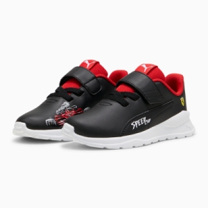 KIDS Ferrari Anzarun LS AC PS_PU41AS316_BK