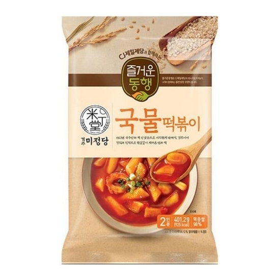 CJ제일제당 즐거운동행 미정당 국물떡볶이 401.2g (2개)_이미지