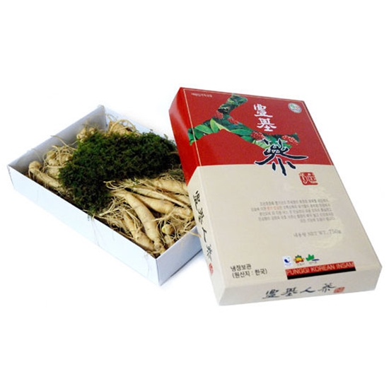 4년근 수삼 삼계용 대 20~30뿌리 750g (1개)_이미지