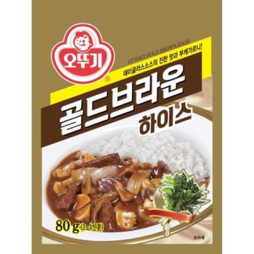 오뚜기 골드 브라운 하이스 80g (1개)_이미지