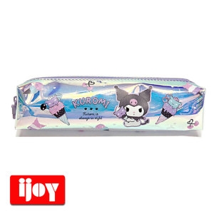 [불명] 쿠로미 홀로그램 슬림 사각필통 C44262