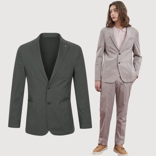 웰메이드 인디안 광복점 중년 남성 캐쥬얼 워싱면 자켓 2종MUEFA4S1401_이미지