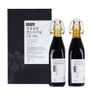 참홍삼도라지꿀2종세트 쇼핑백 동봉