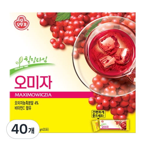 오뚜기 오미자차 18g 20개입 2개