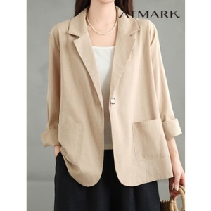 앳마크 베이직원버튼루즈자켓_AA56JK009G_이미지