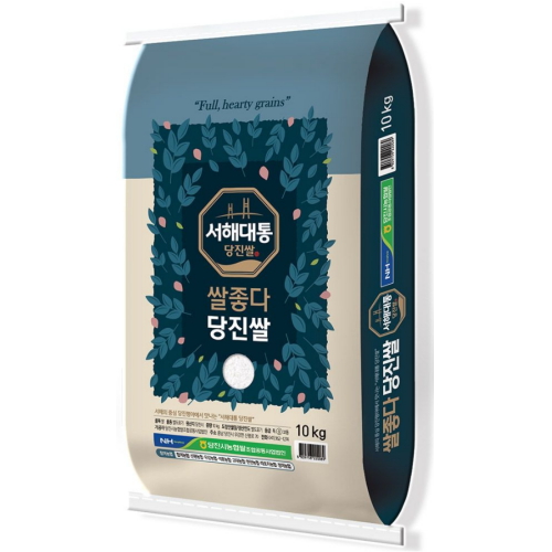 2025 햅쌀 서해대통 쌀좋다 당진쌀 10kg