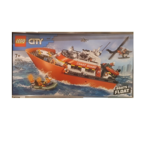 레고 해안 경비대 구조 보트와 헬리콥터 (60504) (일반구매)_이미지