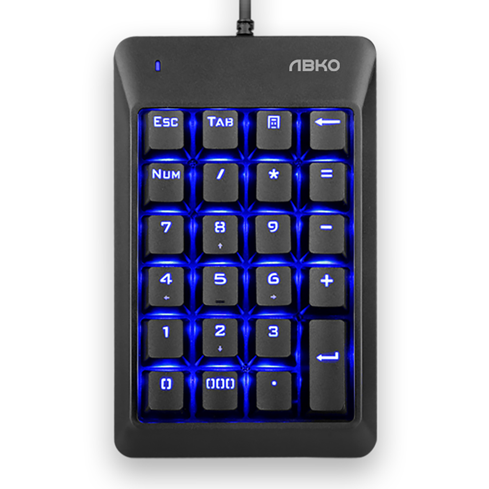 ���� HACKER K523 ���� �౳ȯ LED Ű�е�