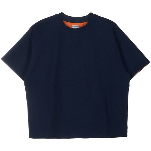 보테가베네타 코튼 반팔 티셔츠 702429 V16E0 (4084, 스태리 나이트)