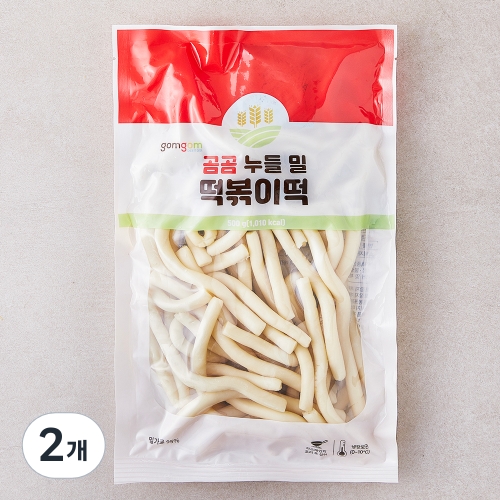 곰곰 누들 밀 떡볶이떡 냉장 500g (2개)_이미지