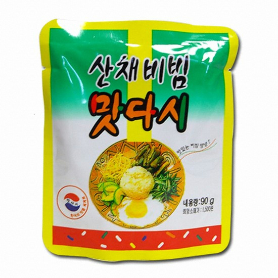 동방푸드마스타 산채비빔 맛다시 90g (10개)_이미지