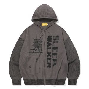 메인부스 국내판 후드집업 Dreamer Hood Zip-up Sweater WARM GRAY 557636_이미지