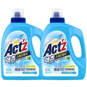 액츠 퍼펙트 스피드워시 드럼용 3L (2개)_이미지