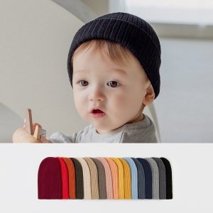 스타일 골지 비니