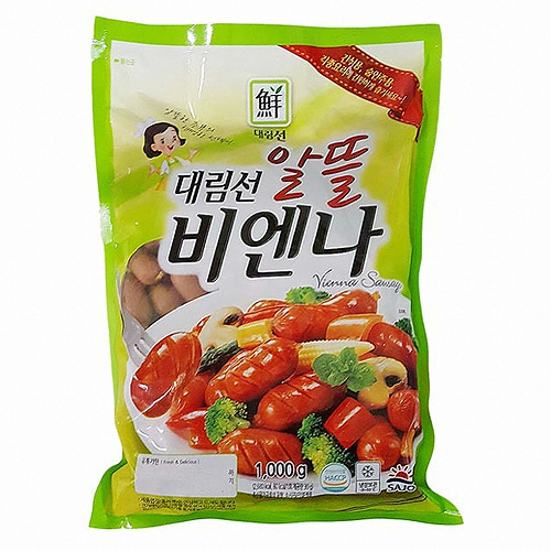 사조대림 대림선 알뜰 비엔나 1kg (2개)_이미지