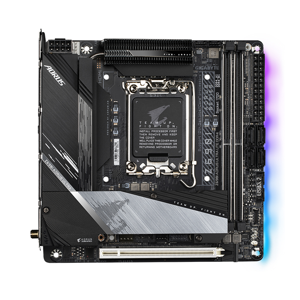 GIGABYTE Z690I AORUS ULTRA LITE D4 피씨디렉트_이미지