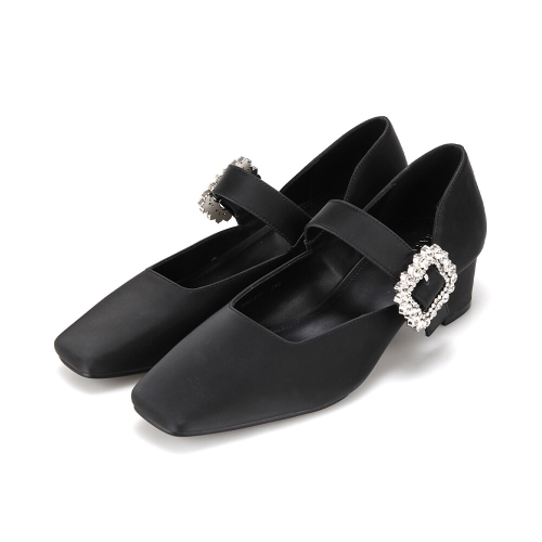 바바라 2컬러 스퀘어토 4CM 페미닌 드레스 정장구두 BBJ107