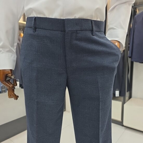 트레몰로 남성 봄가을 체크 정장바지 TGRGBVF33833656