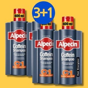 알페신 카페인 샴푸 C1 600ml (4개)_이미지