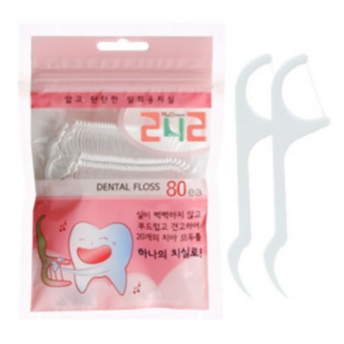 미소인터내셔널  일회용 치실 80개