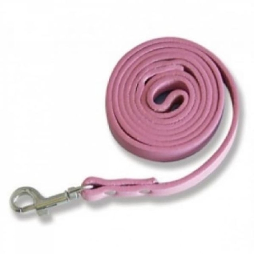 밸런스펫 밸런스펫 핑크 가죽 리드줄 10mm  /애견목줄