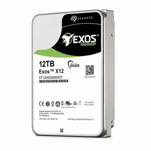 Seagate Exos X12 7200/256M/해외구매 (12TB, ST12000NM0007)