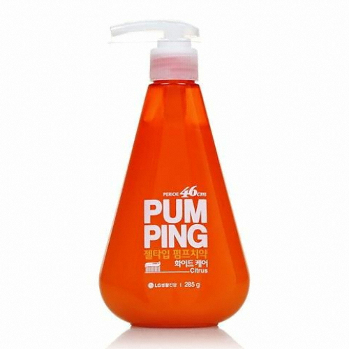 LG생활건강 페리오 ㅤ46cm 펌핑치약 화이트케어 285g (1개)_이미지