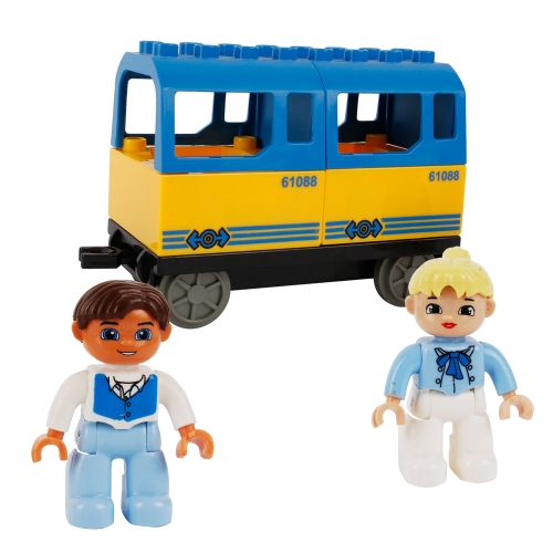 TOYPLUS 스토리 BIG기차와 블럭-옵션2 열차와 피규어7P