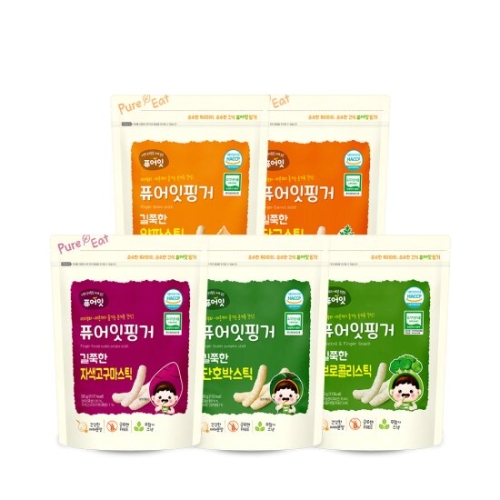 핑거 야채스틱 혼합구성 30g