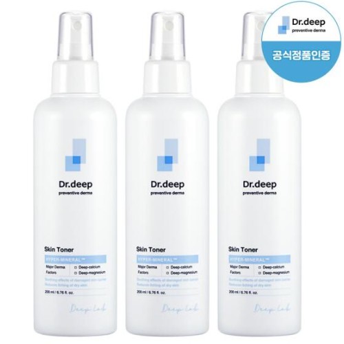  닥터딥 스킨 토너 200ml [3개]