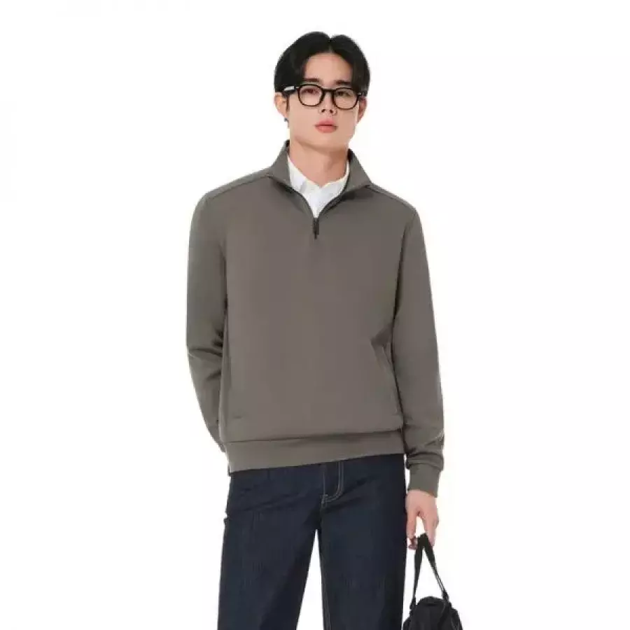 안다르 andar 마일드무스 맨즈 하프 집업 MPPHZ-03 479041_이미지