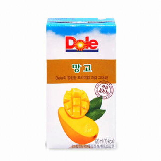 Dole 망고 주스 120ml (64개)_이미지
