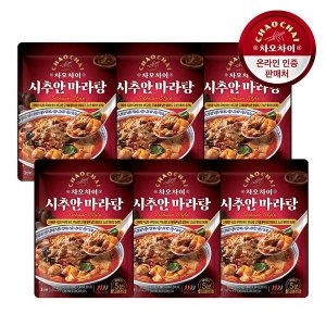 샘표식품 샘표 차오차이 시추안 마라탕 500g (6개)_이미지