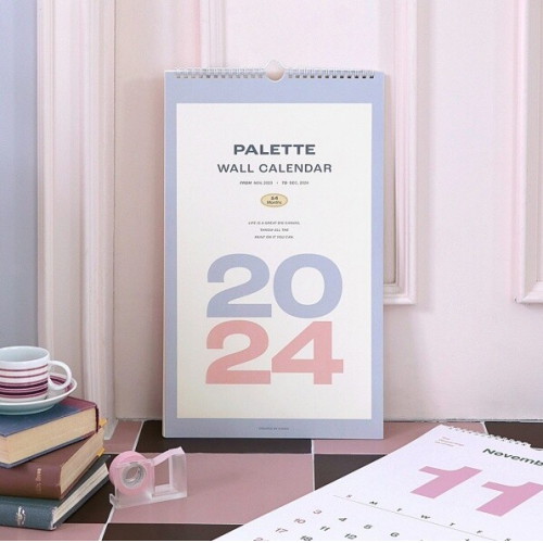 2024 팔레트 월 캘린더