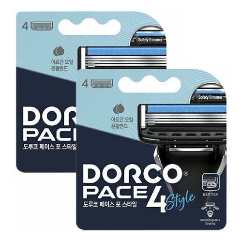 도루코 페이스4 스타일 면도날 (8개)_이미지