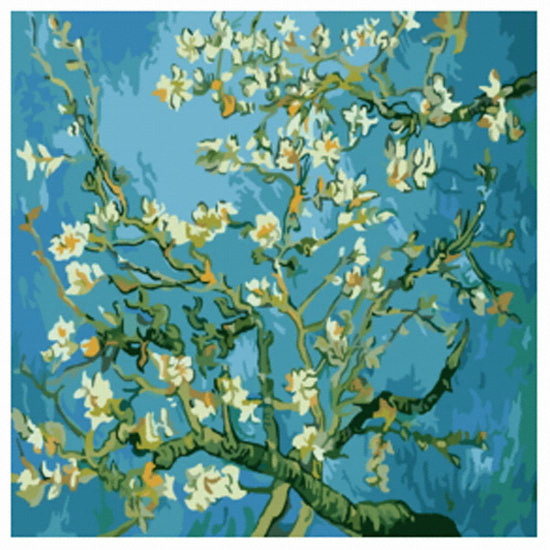 아트모아 DIY 명화그리기 고흐의 꽃피는 아몬드나무이미지입니다. 누르면 해당 게시물로 새창이동합니다.