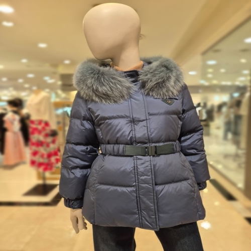여성 슬림 후드 덕다운 VVPKD4WA361
