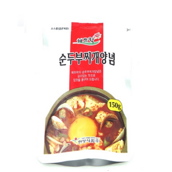해뜨락 순두부찌개양념 150g (3개)_이미지