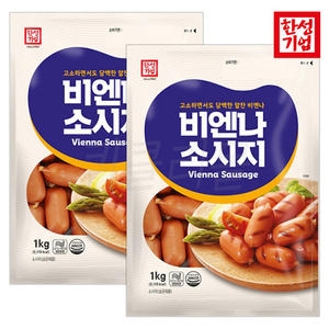 한성기업 비엔나 소시지 1kg (2개)_이미지
