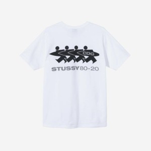 스투시 x CDG 서프맨 반팔 티셔츠 3903626