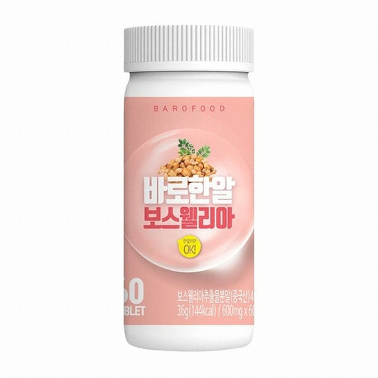 바로푸드 바로한알 보스웰리아 60정 (3개)_이미지