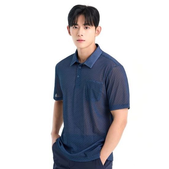 하이쿨 메쉬 등산 반팔 카라 티셔츠 2242TK879M