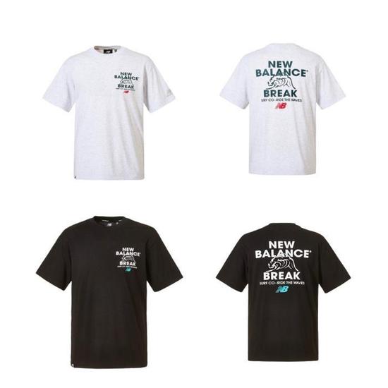 뉴발란스 SUMMER WAVE 그래픽 티셔츠 NBNED22623_이미지
