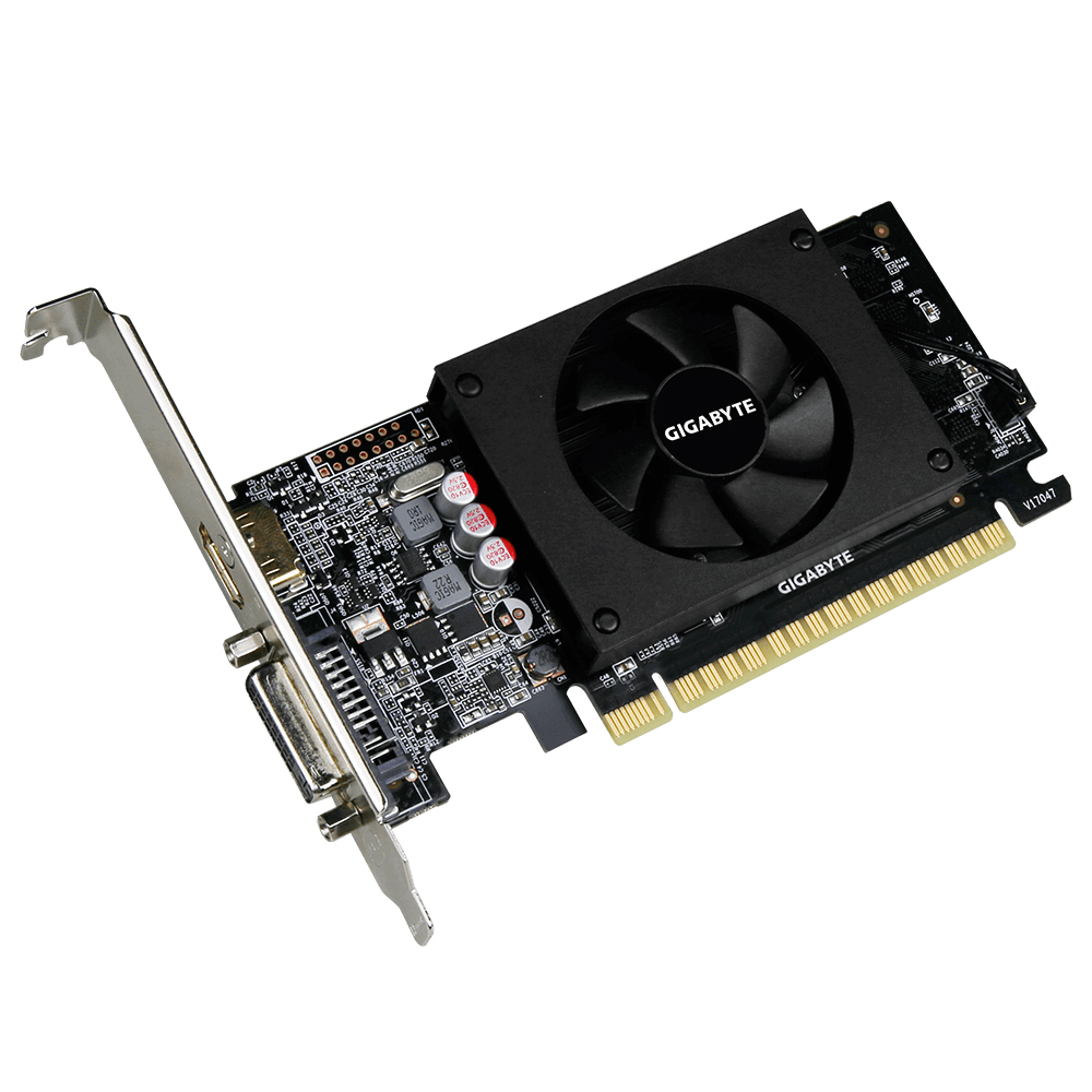 GIGABYTE 지포스 GT710 UD2 V2 D5 1GB 미니미 피씨디렉트_이미지